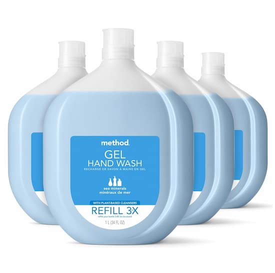 Method Gel Hand Soap Refill, Sea Minerals