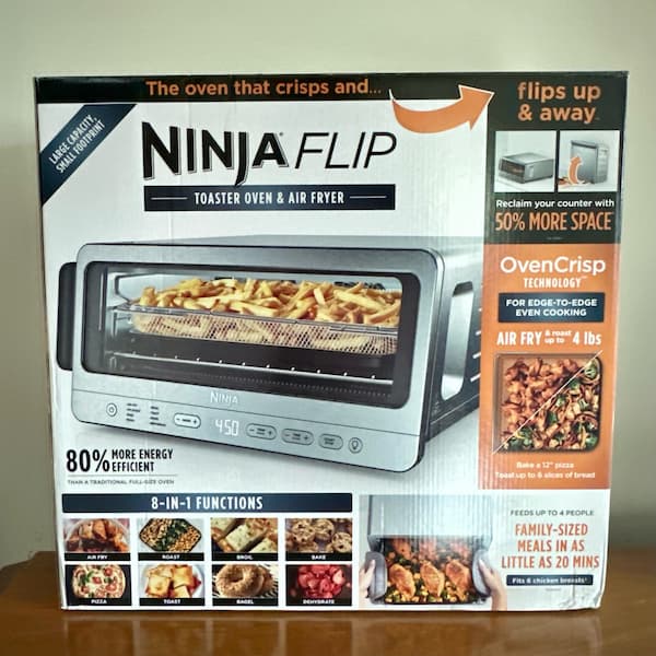 Ninja Flip Toaster Oven and Air Fryer Box