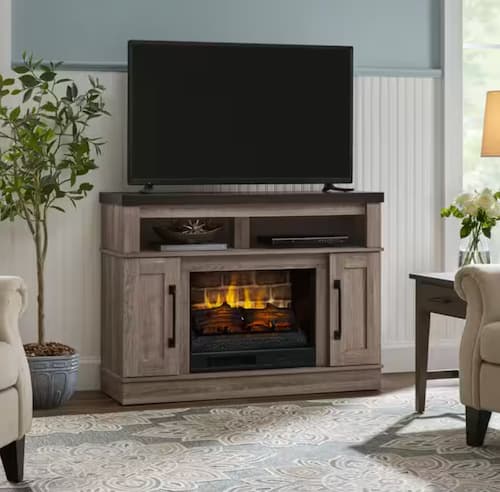 Plainfield 48 in. Freestanding Electric Fireplace TV Stand