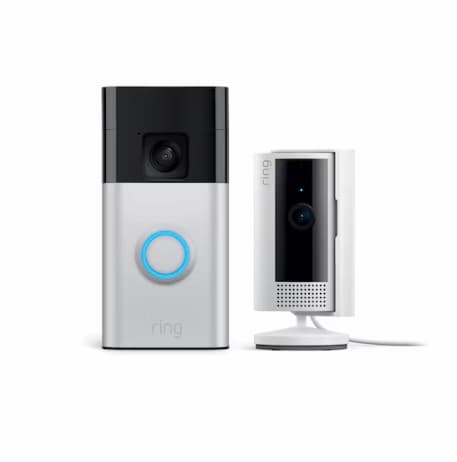 Ring Starter Set with Battery Doorbell and Indoor Cam