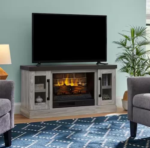 Spruce Hallow 48 in. Freestanding Electric Fireplace TV Stand