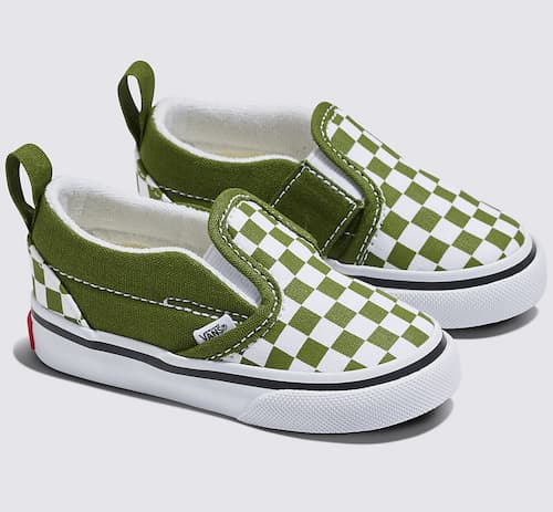 Vans Toddler Slip-On V Checkerboard Shoes